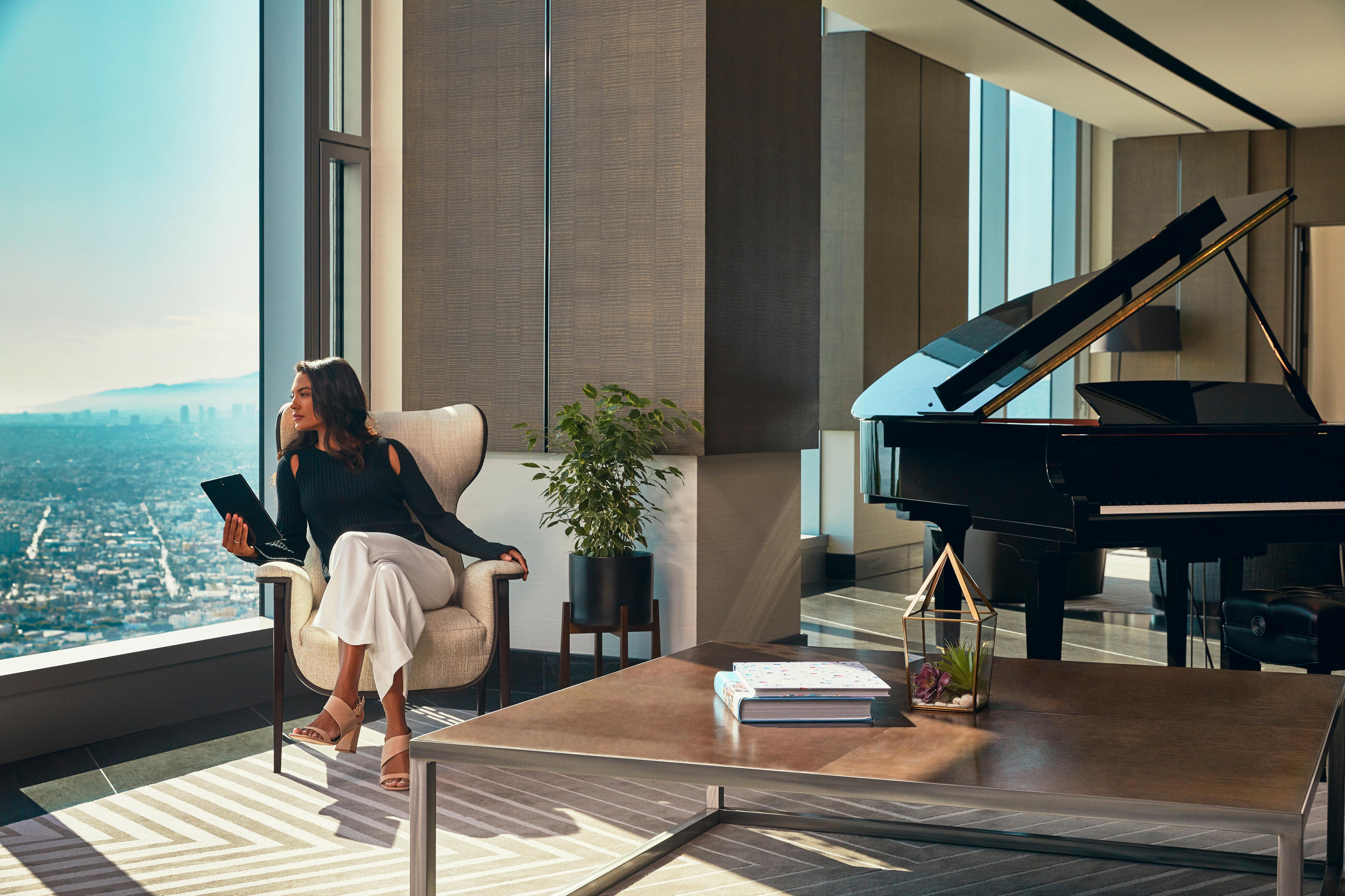 Intercontinental - Los Angeles Downtown By Ihg Luaran gambar