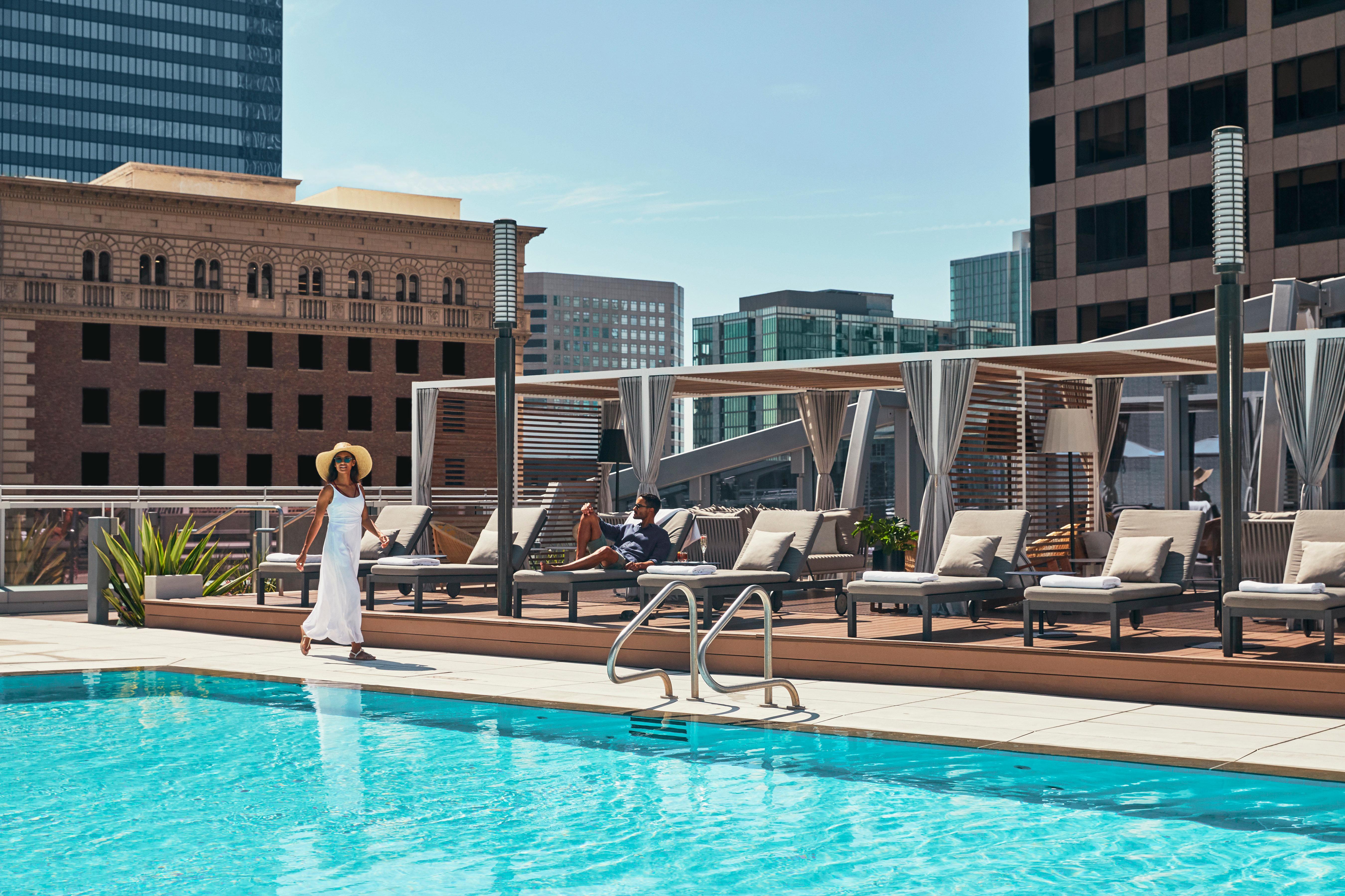 Intercontinental - Los Angeles Downtown By Ihg Luaran gambar